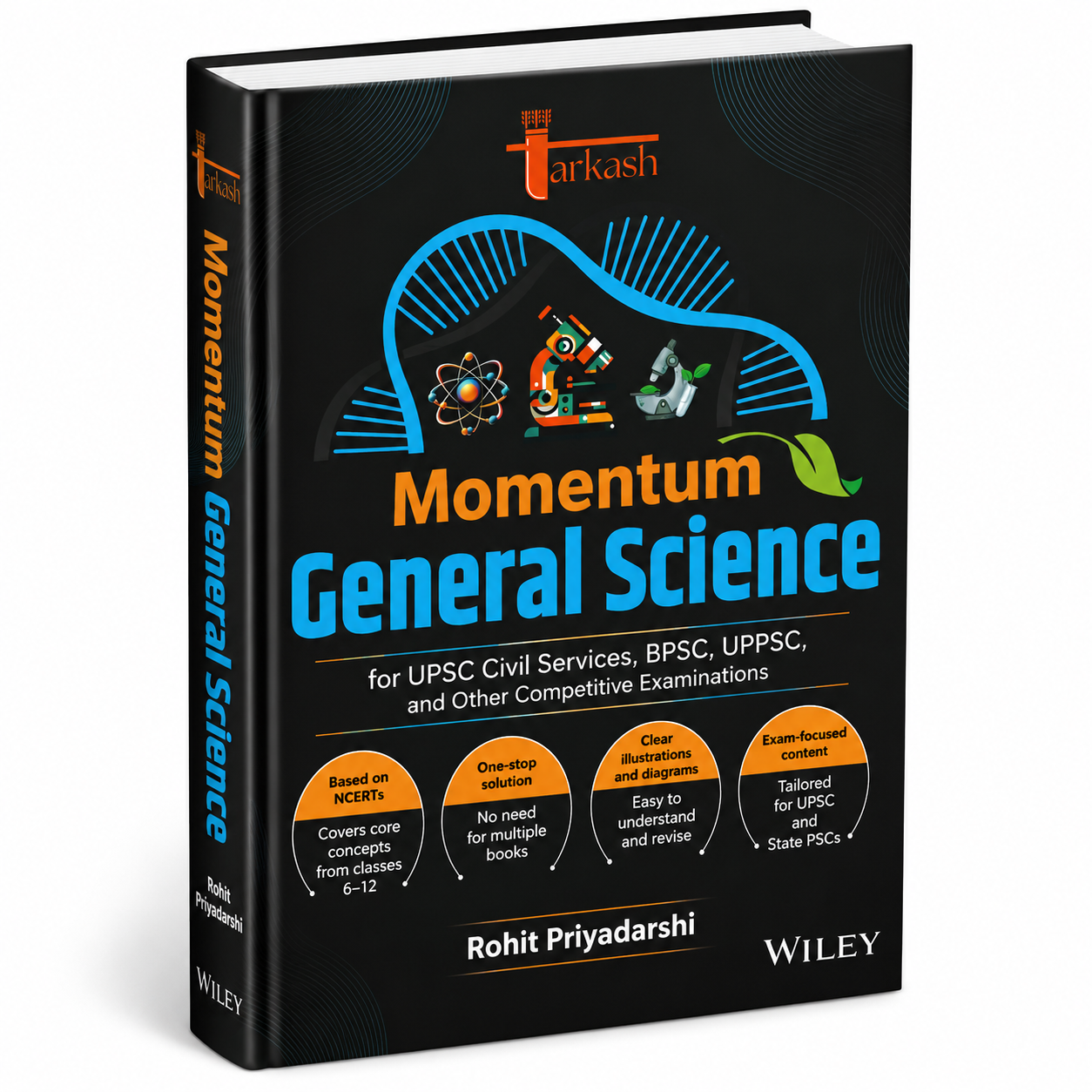 Tarkash Momentum General Science book for UPSC Civil Services BPSC UPPSC and other competitive examinations