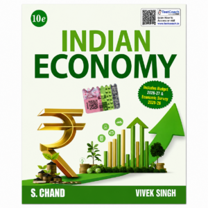 Indian Economy | 10th Edition | Includes Budget 2026-27 – book cover