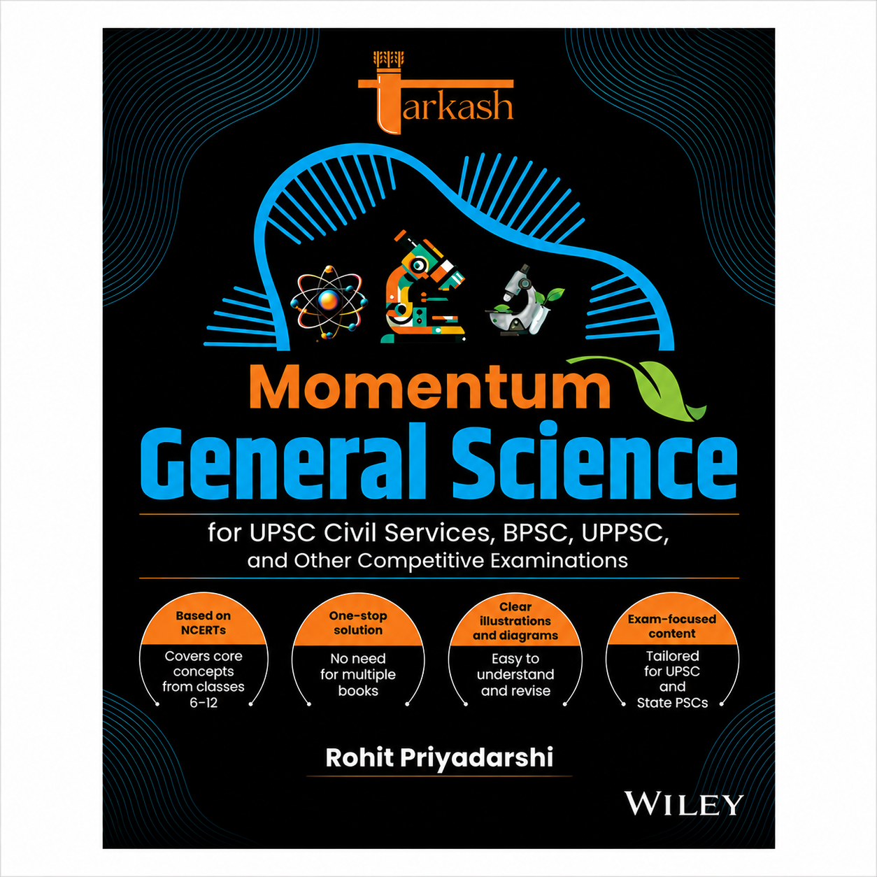 Tarkash Momentum General Science book for UPSC Civil Services BPSC UPPSC and other competitive examinations