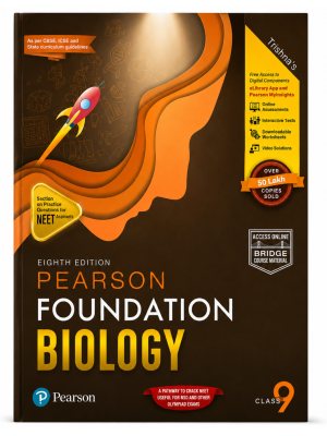 Pearson Foundation Biology Class 9 | 8th Edition | NEET Foundation, NSO & Olympiad Preparation Book