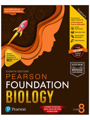Pearson Foundation Biology Class 8 | 8th Edition | NEET Foundation, NSO & Olympiad Preparation Book