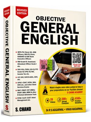 Objective General English | Revised Edition | Dr. R.S. Aggarwal & Vikas Aggarwal | 6500+ Practice Questions | S. Chand Publication