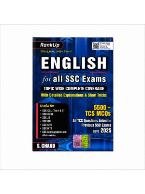RankUp English for All SSC Exams | Topic-Wise Complete Coverage | 5500+ TCS MCQs | S. Chand